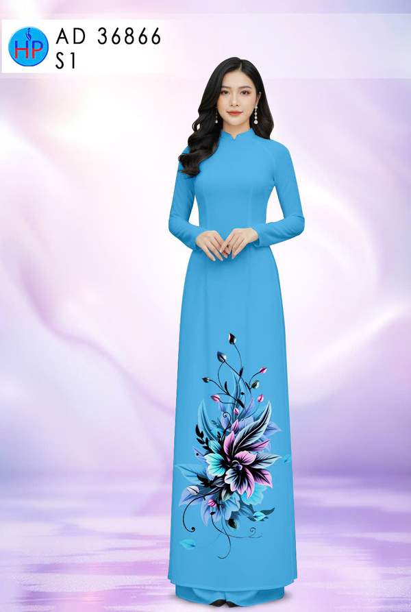 Vải Áo Dài Hoa In 3D AD 36866 3 1778812332 335 vai ao dai hoa in 3d ad 36866