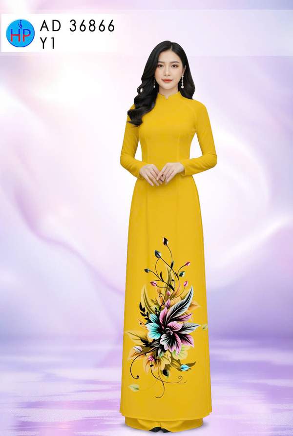 Vải Áo Dài Hoa In 3D AD 36866 8 1778812333 141 vai ao dai hoa in 3d ad 36866