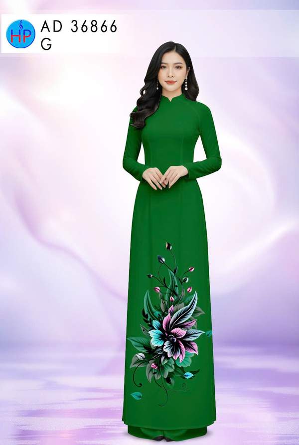 Vải Áo Dài Hoa In 3D AD 36866 5 1778812333 486 vai ao dai hoa in 3d ad 36866