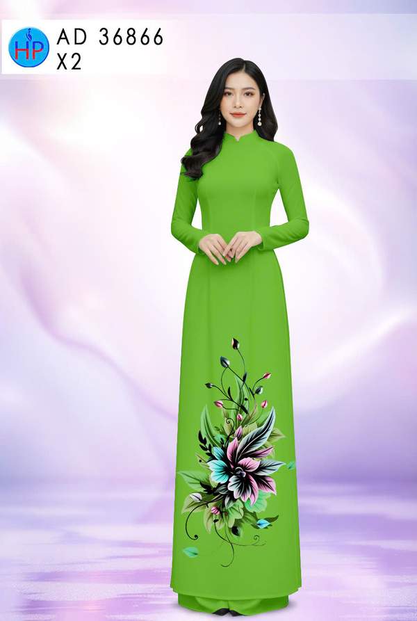 Vải Áo Dài Hoa In 3D AD 36866 9 1778812333 97 vai ao dai hoa in 3d ad 36866