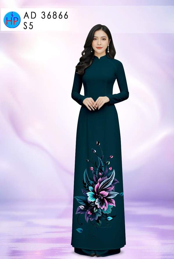 Vải Áo Dài Hoa In 3D AD 36866 11 1778812334 802 vai ao dai hoa in 3d ad 36866