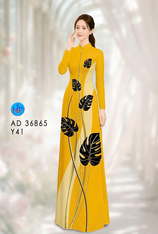 Vải Áo Dài Hoa In 3D AD 36865 2 1778813220 163 vai ao dai hoa in 3d ad 36865