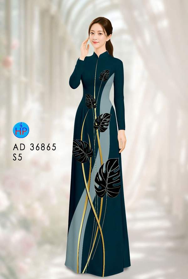 Vải Áo Dài Hoa In 3D AD 36865 3 1778813221 246 vai ao dai hoa in 3d ad 36865