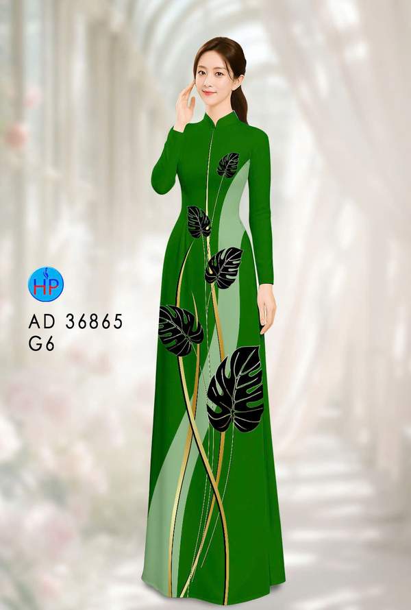 Vải Áo Dài Hoa In 3D AD 36865 4 1778813221 69 vai ao dai hoa in 3d ad 36865