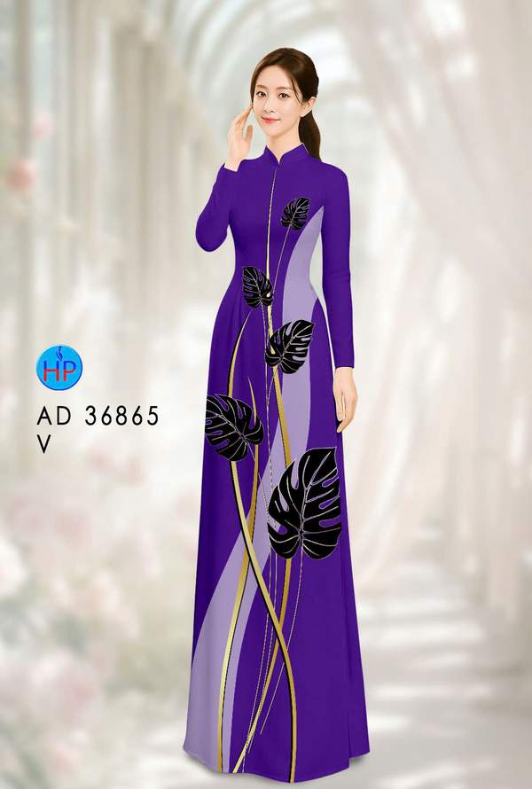Vải Áo Dài Hoa In 3D AD 36865 9 1778813222 308 vai ao dai hoa in 3d ad 36865