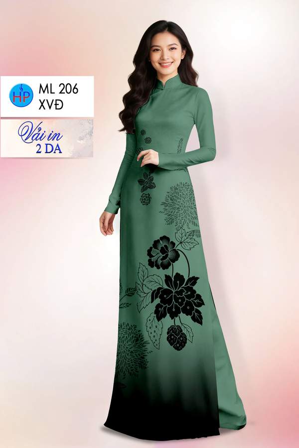 Vải Áo Dài Hoa In 4D AD ML206 7 1779435950 146 vai ao dai hoa in 4d ad ml206