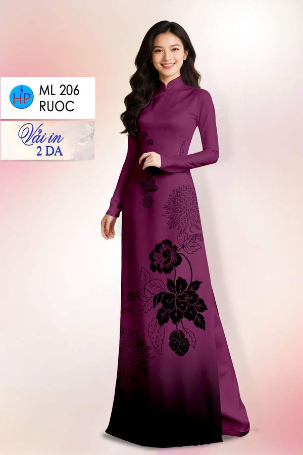 Vải Áo Dài Hoa In 4D AD ML206 6 1779435950 970 vai ao dai hoa in 4d ad ml206