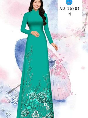 Vải Áo Dài Hoa In 3D AD 16801 27 1779436404 114 vai ao dai hoa in 3d ad 16801