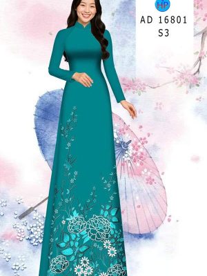 Vải Áo Dài Hoa In 3D AD 16801 34 1779436405 317 vai ao dai hoa in 3d ad 16801