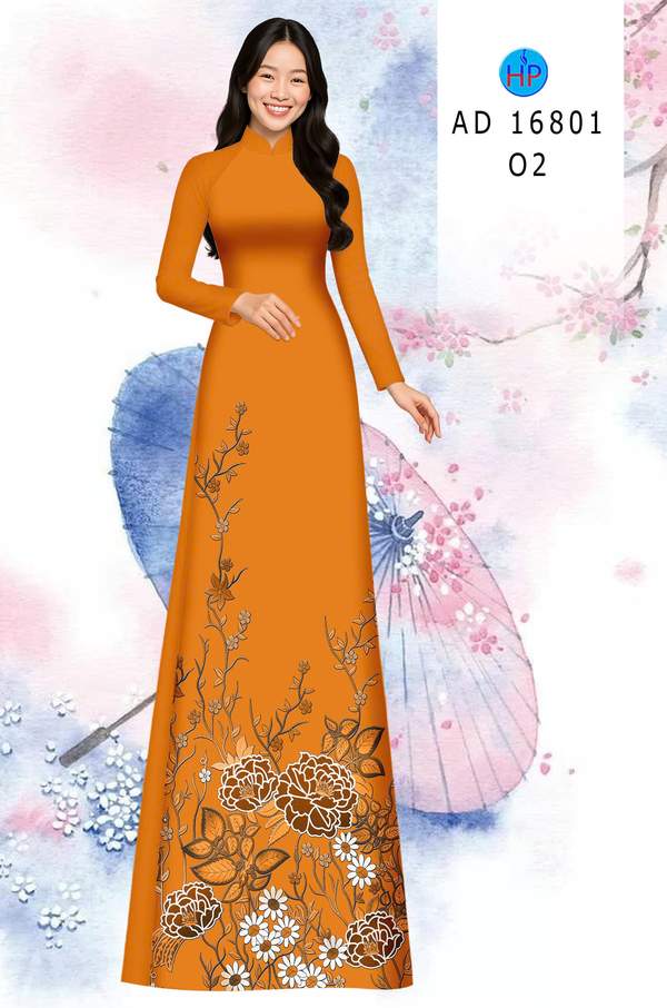Vải Áo Dài Hoa In 3D AD 16801 9 1779436405 853 vai ao dai hoa in 3d ad 16801