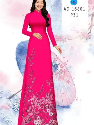 Vải Áo Dài Hoa In 3D AD 16801 43 1779436407 288 vai ao dai hoa in 3d ad 16801