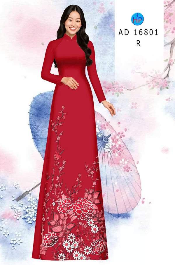 Vải Áo Dài Hoa In 3D AD 16801 22 1779436407 407 vai ao dai hoa in 3d ad 16801