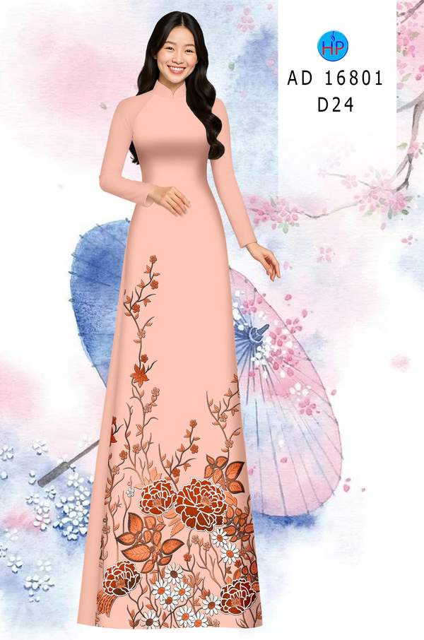 Vải Áo Dài Hoa In 3D AD 16801 1 1779436407 976 vai ao dai hoa in 3d ad 16801