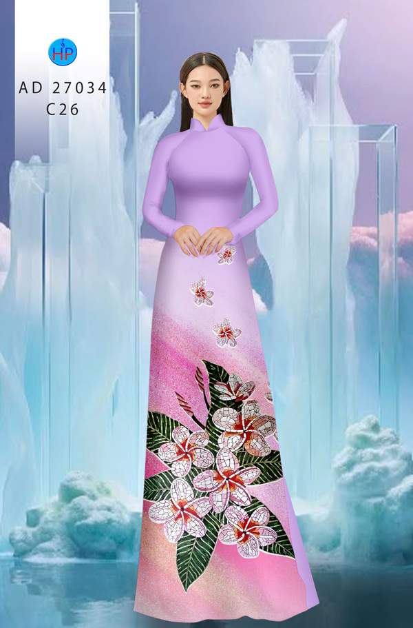 Vải Áo Dài Hoa In 3D AD 27034 5 1779437295 922 vai ao dai hoa in 3d ad 27034