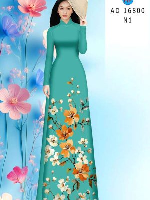 Vải Áo Dài Hoa In 3D AD 16800 21 1779844283 270 vai ao dai hoa in 3d ad 16800