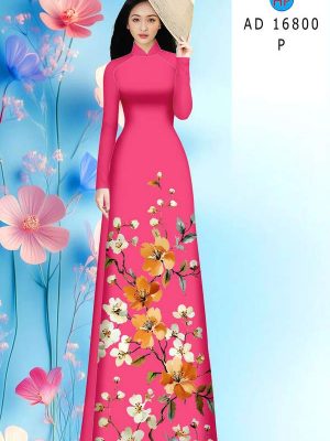 Vải Áo Dài Hoa In 3D AD 16800 23 1779844283 497 vai ao dai hoa in 3d ad 16800