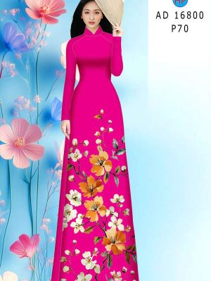 Vải Áo Dài Hoa In 3D AD 16800 28 1779844284 31 vai ao dai hoa in 3d ad 16800