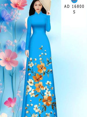 Vải Áo Dài Hoa In 3D AD 16800 33 1779844285 332 vai ao dai hoa in 3d ad 16800