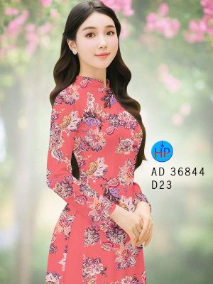 Vải Áo Dài Hoa Đều AD 36844 20 vai ao dai hoa deu ad 36844