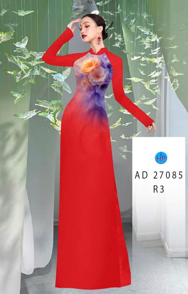 Vải Áo Dài Hoa In 3D AD 27085 5 1780367898 302 vai ao dai hoa in 3d ad 27085