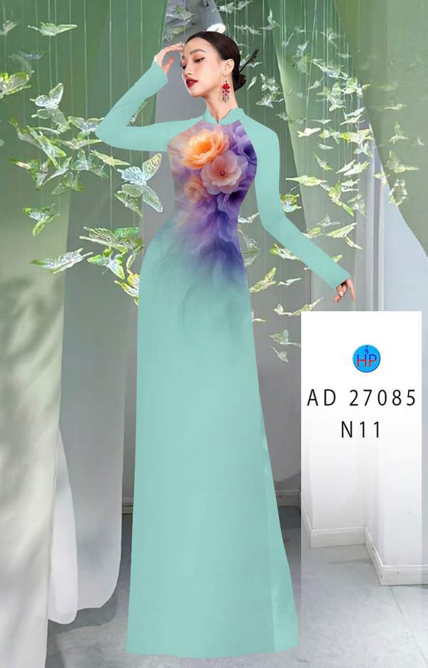 Vải Áo Dài Hoa In 3D AD 27085 2 1780367898 451 vai ao dai hoa in 3d ad 27085