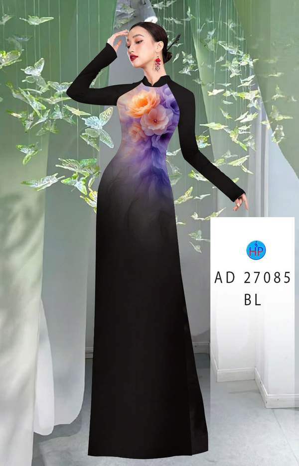 Vải Áo Dài Hoa In 3D AD 27085 6 1780367898 72 vai ao dai hoa in 3d ad 27085