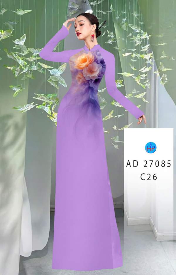Vải Áo Dài Hoa In 3D AD 27085 13 1780367900 284 vai ao dai hoa in 3d ad 27085