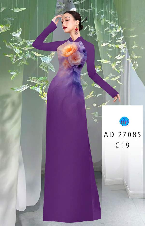 Vải Áo Dài Hoa In 3D AD 27085 15 1780367900 323 vai ao dai hoa in 3d ad 27085