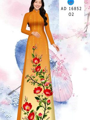 Vải Áo Dài Hoa In 3D AD 16852 34 1780558427 860 vai ao dai hoa in 3d ad 16852