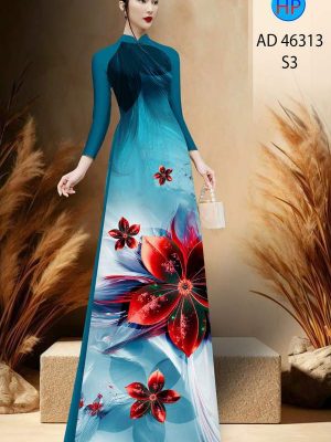 Vải Áo Dài Hoa In 3D AD 46313 19 1780559427 168 vai ao dai hoa in 3d ad 46313