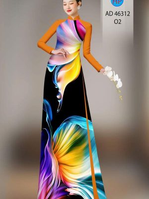 Vải Áo Dài Hoa In 3D AD 46312 22 1780559861 429 vai ao dai hoa in 3d ad 46312