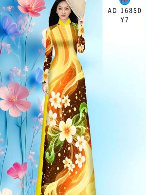 Vải Áo Dài Hoa In 3D AD 16850 25 1780708672 267 vai ao dai hoa in 3d ad 16850