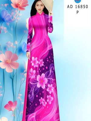 Vải Áo Dài Hoa In 3D AD 16850 24 1780708672 386 vai ao dai hoa in 3d ad 16850