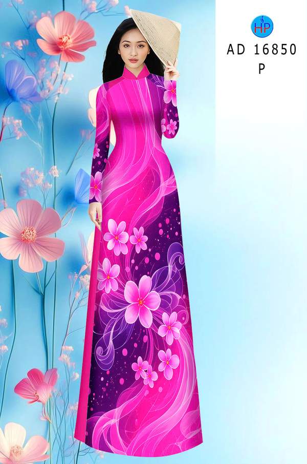 Vải Áo Dài Hoa In 3D AD 16850 7 1780708672 386 vai ao dai hoa in 3d ad 16850