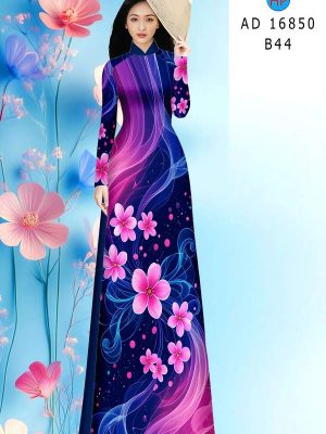 Vải Áo Dài Hoa In 3D AD 16850 30 1780708673 22 vai ao dai hoa in 3d ad 16850