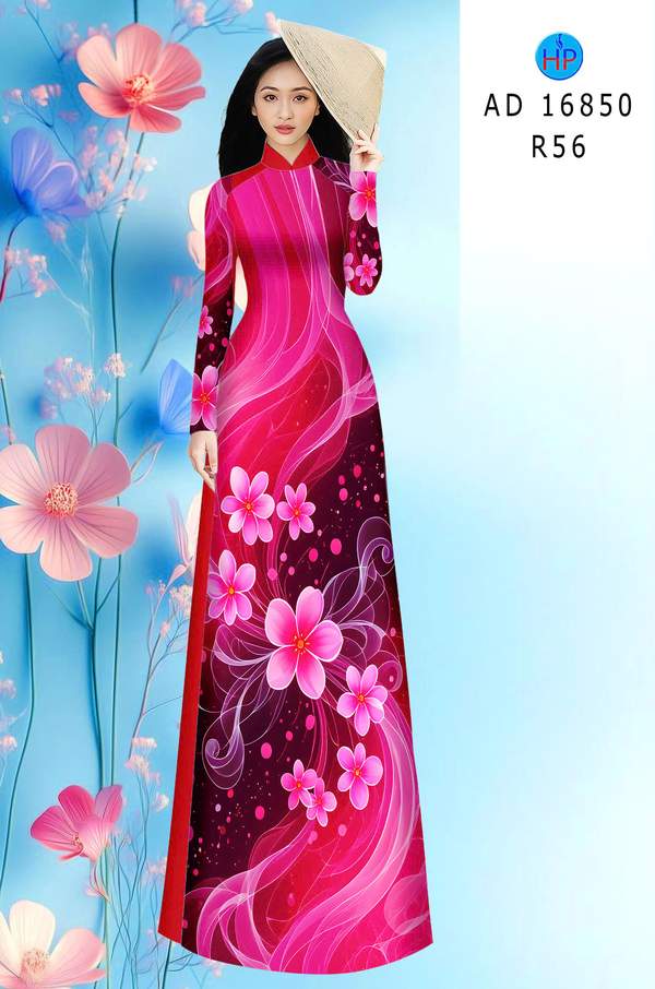 Vải Áo Dài Hoa In 3D AD 16850 11 1780708673 456 vai ao dai hoa in 3d ad 16850