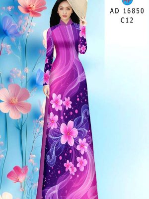Vải Áo Dài Hoa In 3D AD 16850 29 1780708673 503 vai ao dai hoa in 3d ad 16850