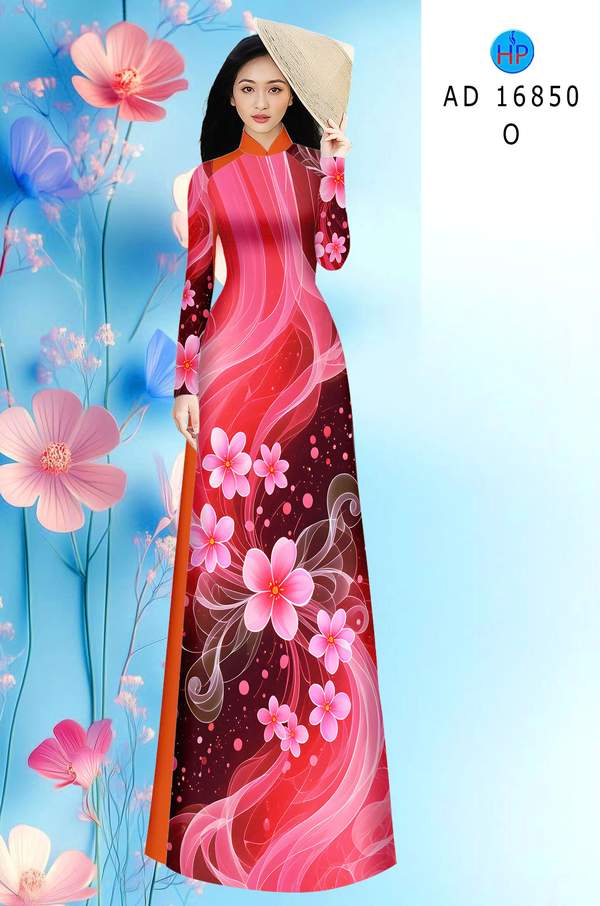 Vải Áo Dài Hoa In 3D AD 16850 10 1780708673 952 vai ao dai hoa in 3d ad 16850