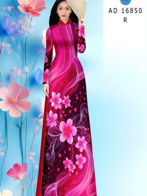 Vải Áo Dài Hoa In 3D AD 16850 35 1780708674 136 vai ao dai hoa in 3d ad 16850
