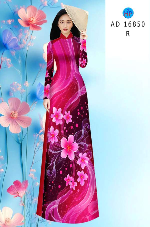 Vải Áo Dài Hoa In 3D AD 16850 18 1780708674 136 vai ao dai hoa in 3d ad 16850