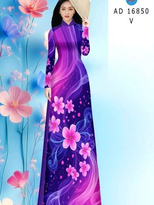 Vải Áo Dài Hoa In 3D AD 16850 31 1780708674 218 vai ao dai hoa in 3d ad 16850