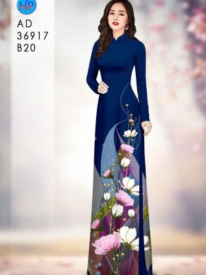 Vải Áo Dài Hoa Cúc AD 36917 23 1781841938 146 vai ao dai hoa cuc ad 36917