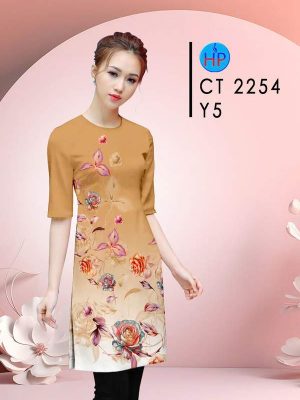 Vải Áo Dài Hoa Hồng AD CT2254 21 1781842357 568 vai ao dai hoa hong ad ct2254