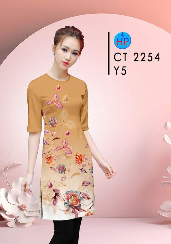 Vải Áo Dài Hoa Hồng AD CT2254 3 1781842357 568 vai ao dai hoa hong ad ct2254