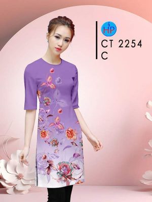 Vải Áo Dài Hoa Hồng AD CT2254 23 1781842358 838 vai ao dai hoa hong ad ct2254