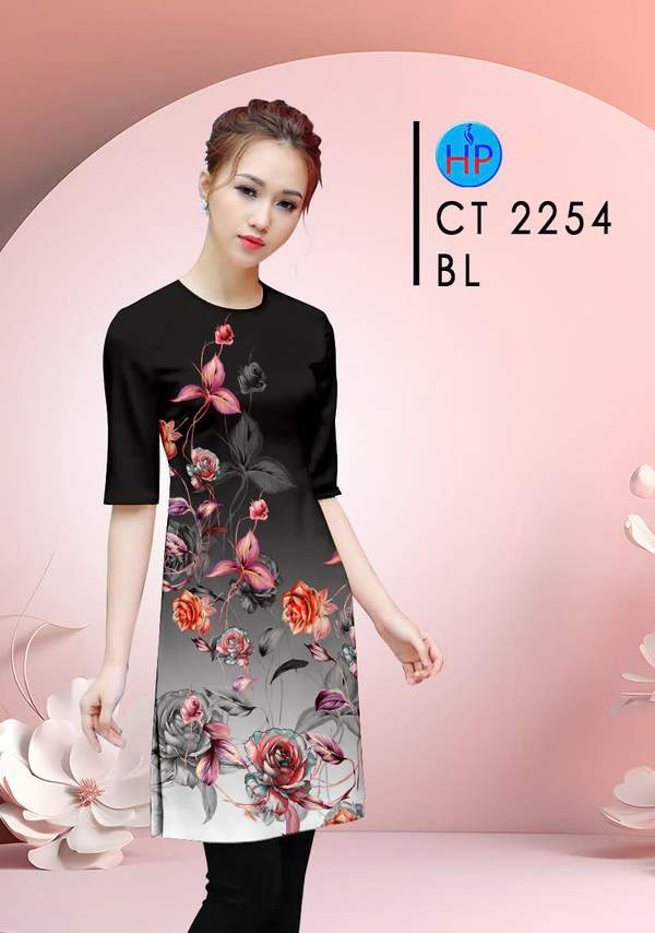 Vải Áo Dài Hoa Hồng AD CT2254 8 1781842358 892 vai ao dai hoa hong ad ct2254