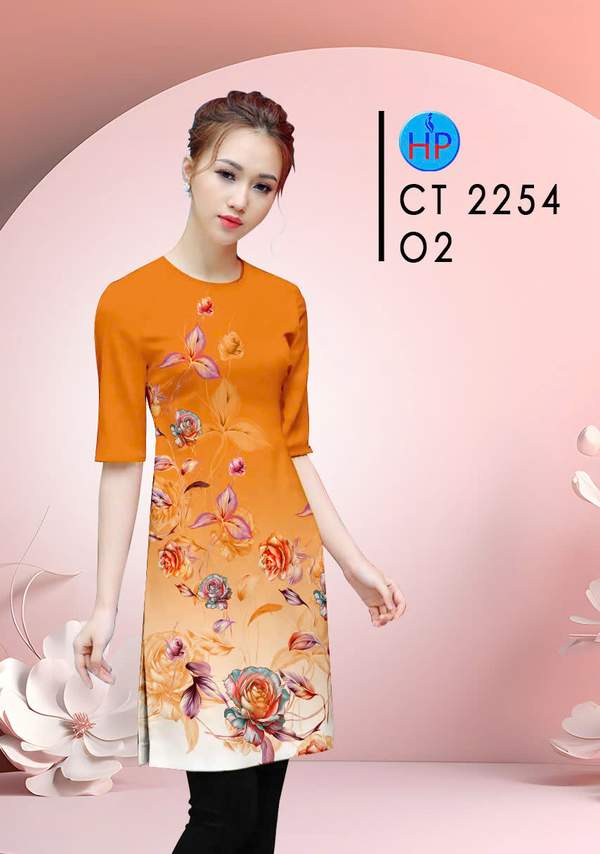 Vải Áo Dài Hoa Hồng AD CT2254 7 1781842358 941 vai ao dai hoa hong ad ct2254