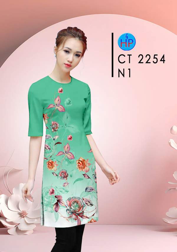 Vải Áo Dài Hoa Hồng AD CT2254 11 1781842359 368 vai ao dai hoa hong ad ct2254