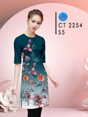Vải Áo Dài Hoa Hồng AD CT2254 27 1781842359 515 vai ao dai hoa hong ad ct2254