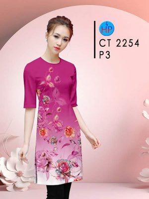 Vải Áo Dài Hoa Hồng AD CT2254 30 1781842359 827 vai ao dai hoa hong ad ct2254